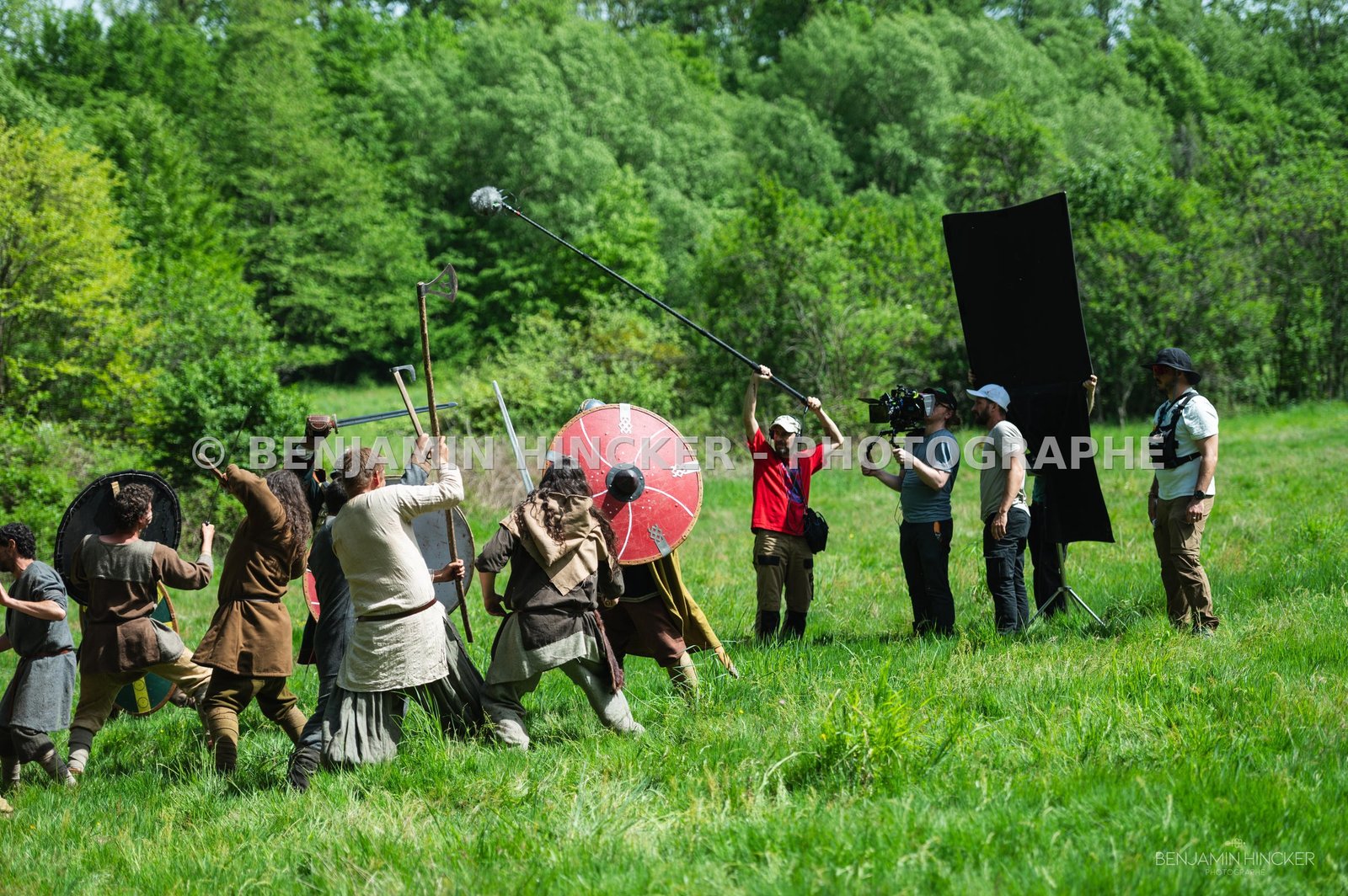 REPORTAGE - On set with BLUE MOUNT FILMS for the movie "Les Larmes du Regret" — 78