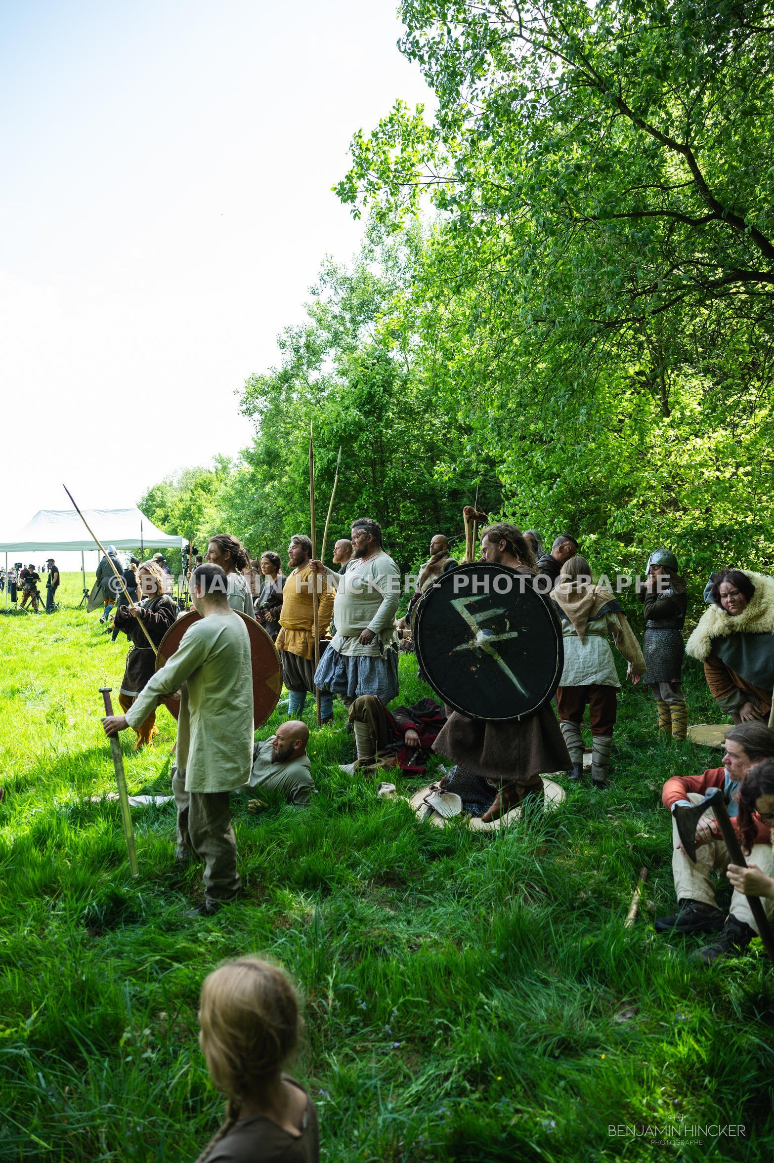 REPORTAGE - On set with BLUE MOUNT FILMS for the movie "Les Larmes du Regret" — 84