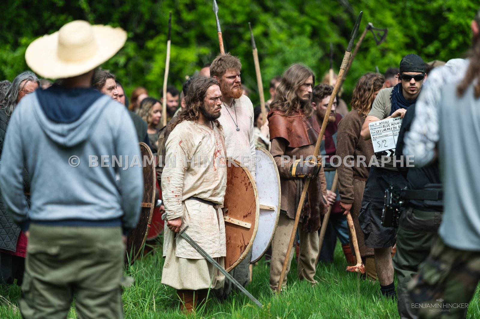 REPORTAGE - On set with BLUE MOUNT FILMS for the movie "Les Larmes du Regret" — 97