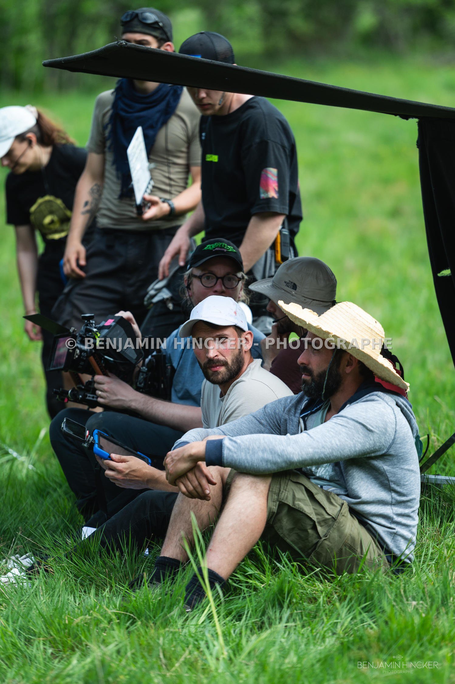 REPORTAGE - On set with BLUE MOUNT FILMS for the movie "Les Larmes du Regret" — 99