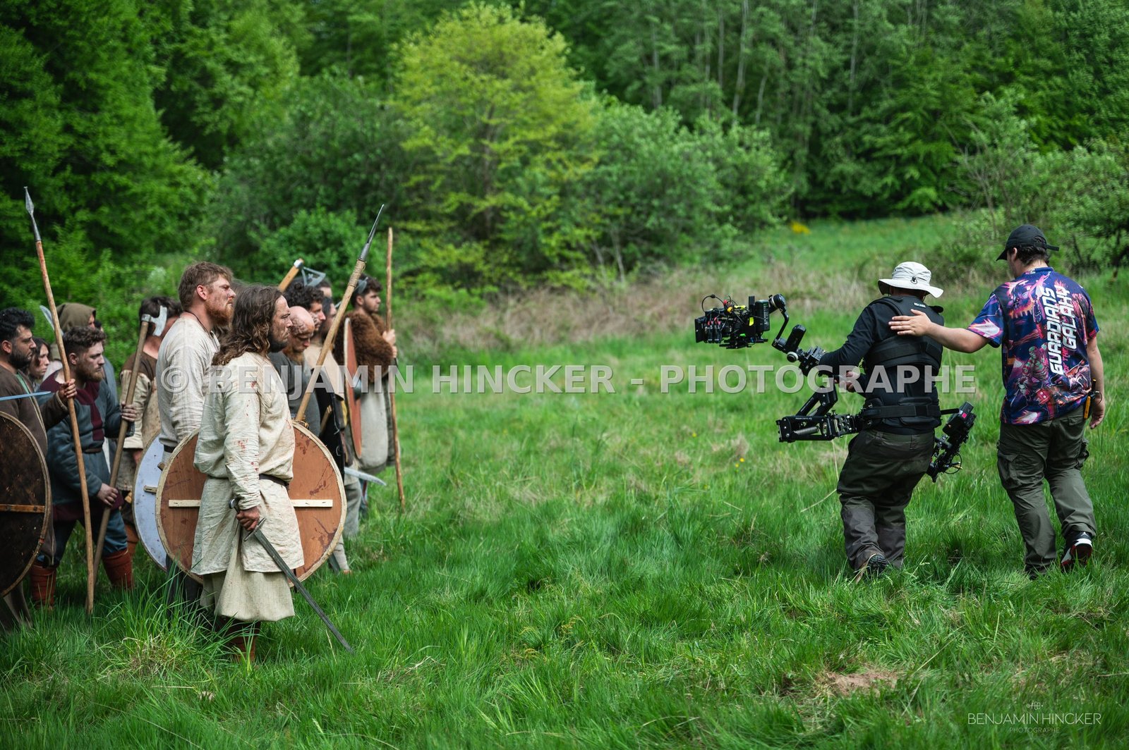 REPORTAGE - On set with BLUE MOUNT FILMS for the movie "Les Larmes du Regret" — 98