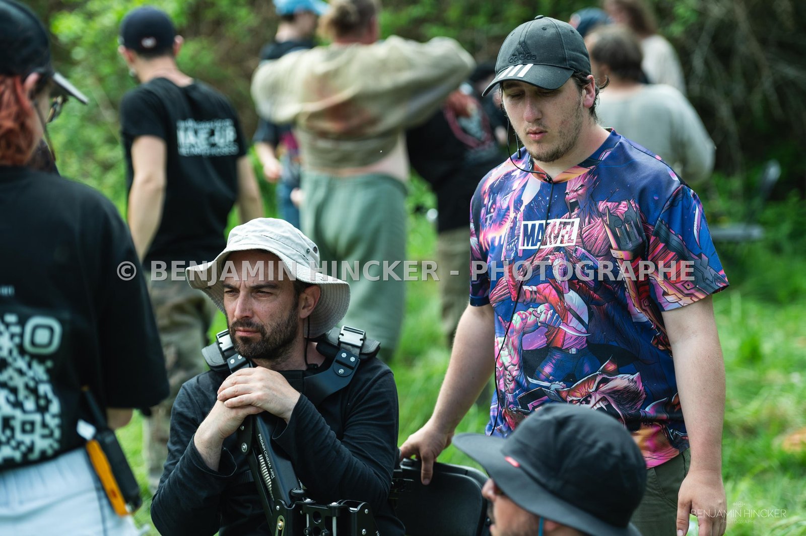 REPORTAGE - On set with BLUE MOUNT FILMS for the movie "Les Larmes du Regret" — 110