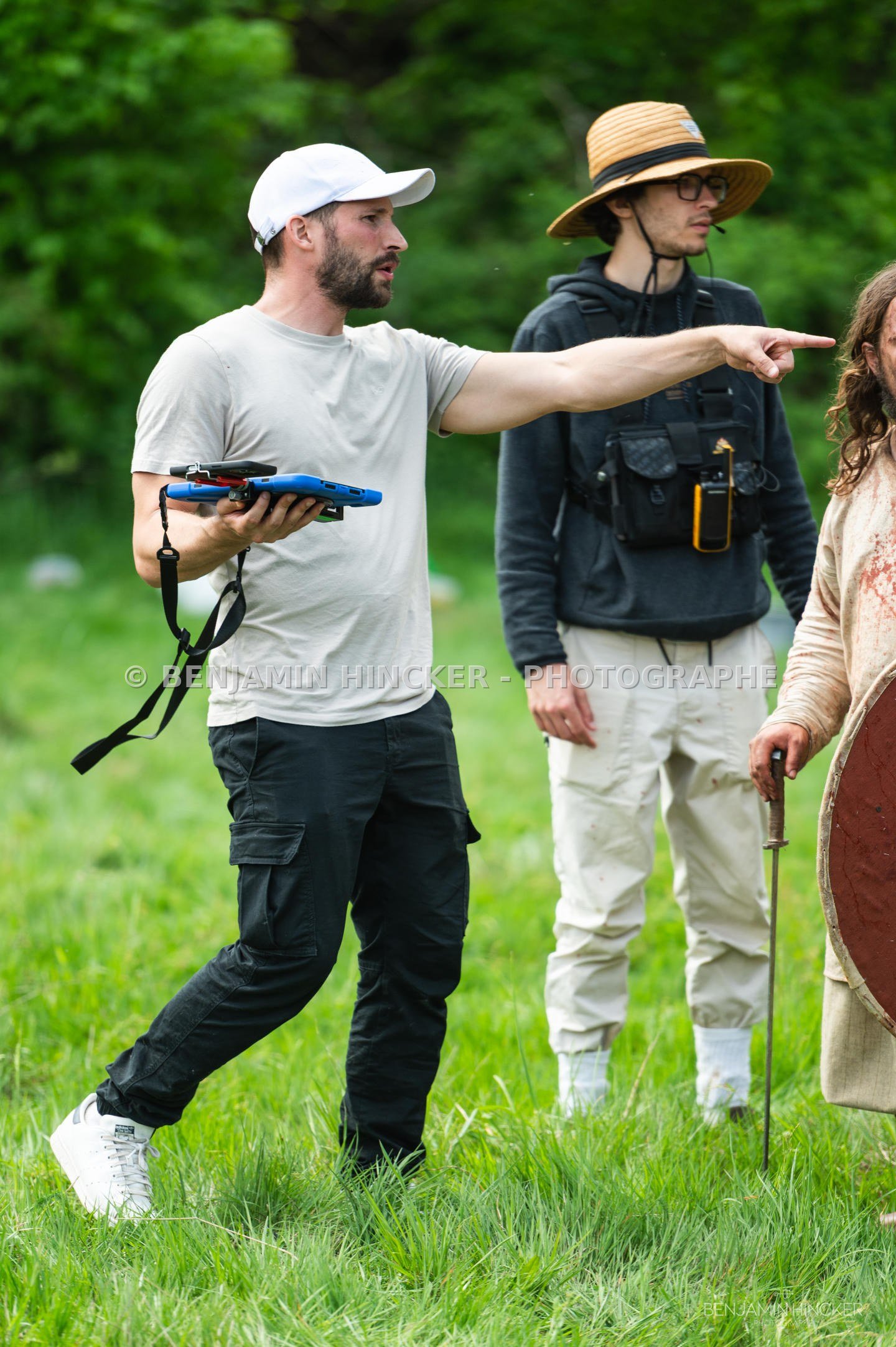 REPORTAGE - On set with BLUE MOUNT FILMS for the movie "Les Larmes du Regret" — 113