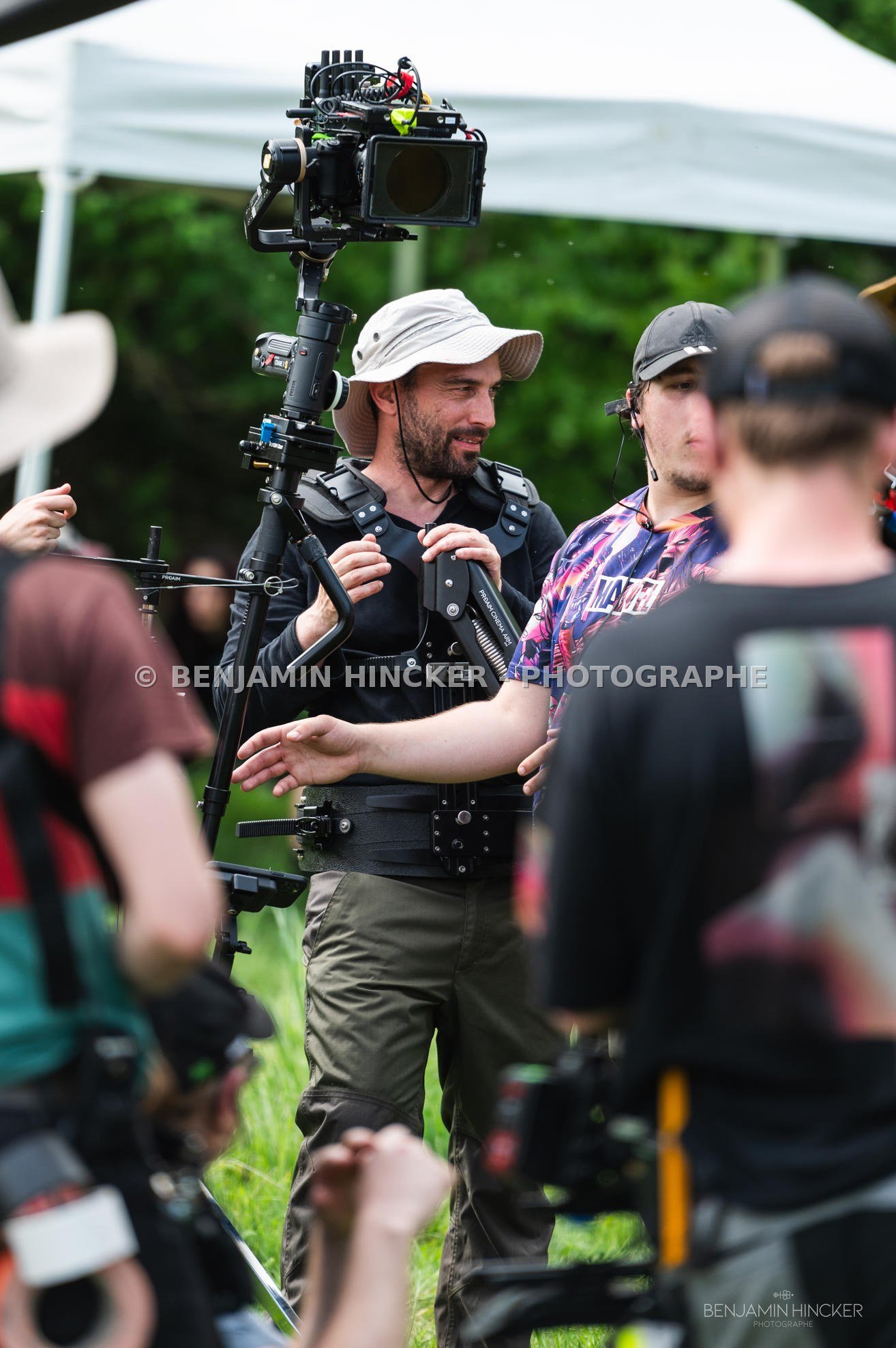 REPORTAGE - On set with BLUE MOUNT FILMS for the movie "Les Larmes du Regret" — 114