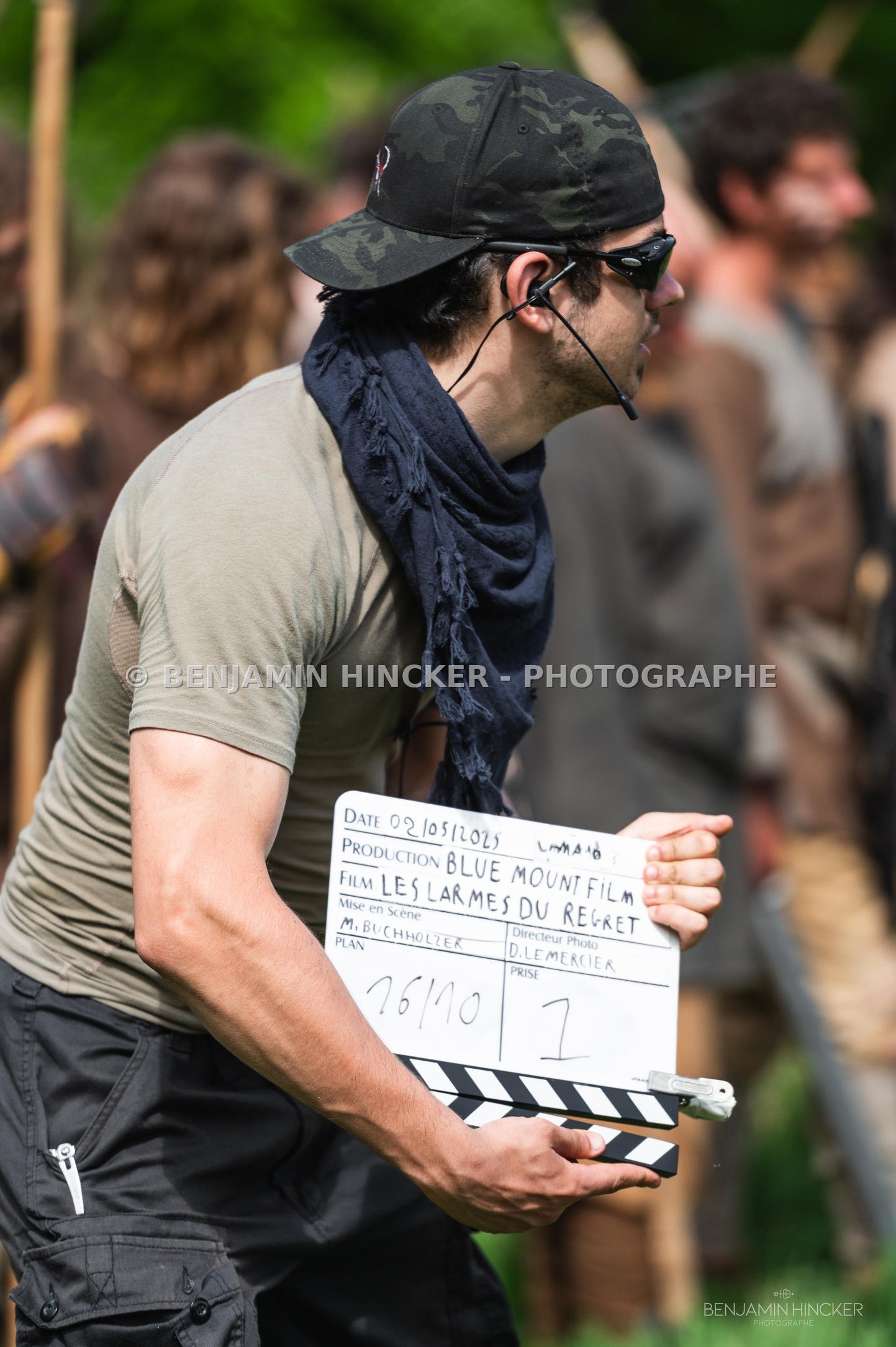 REPORTAGE - On set with BLUE MOUNT FILMS for the movie "Les Larmes du Regret" — 119