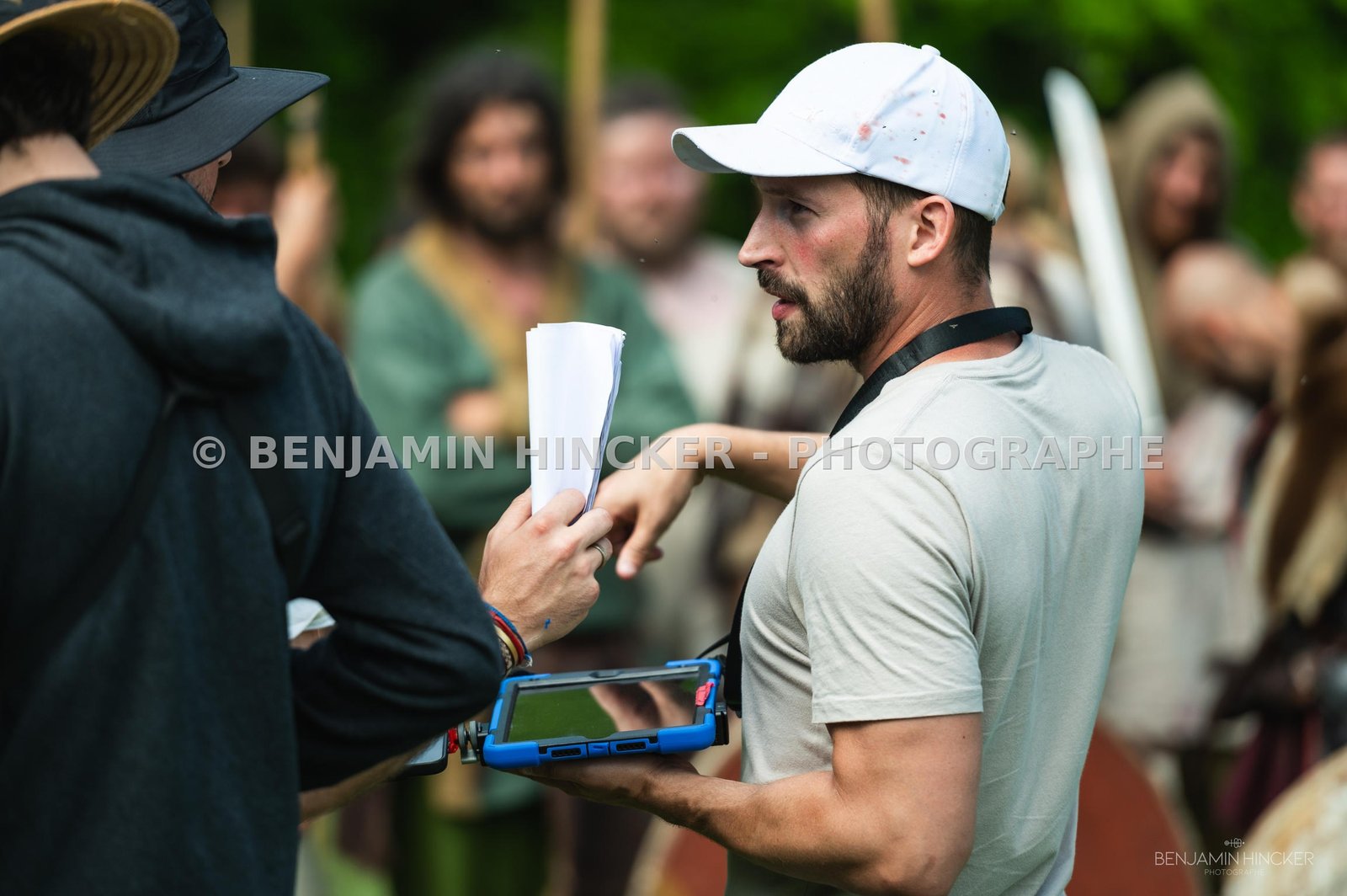 REPORTAGE - On set with BLUE MOUNT FILMS for the movie "Les Larmes du Regret" — 124