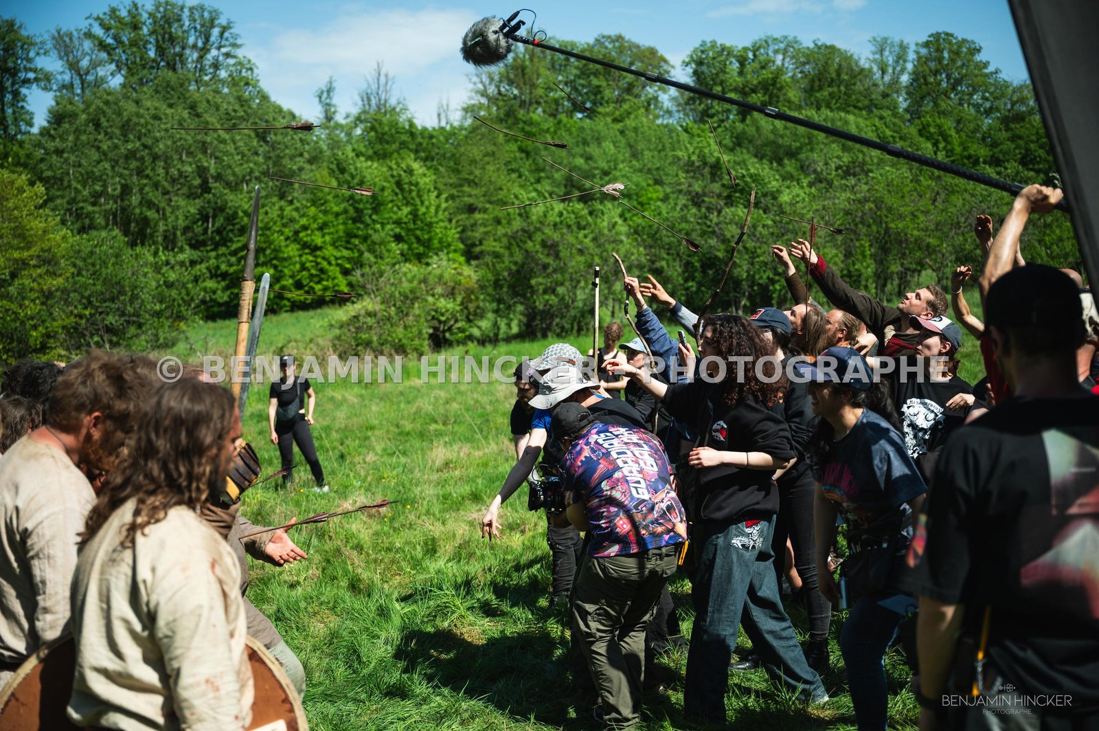 REPORTAGE - On set with BLUE MOUNT FILMS for the movie "Les Larmes du Regret" — 138
