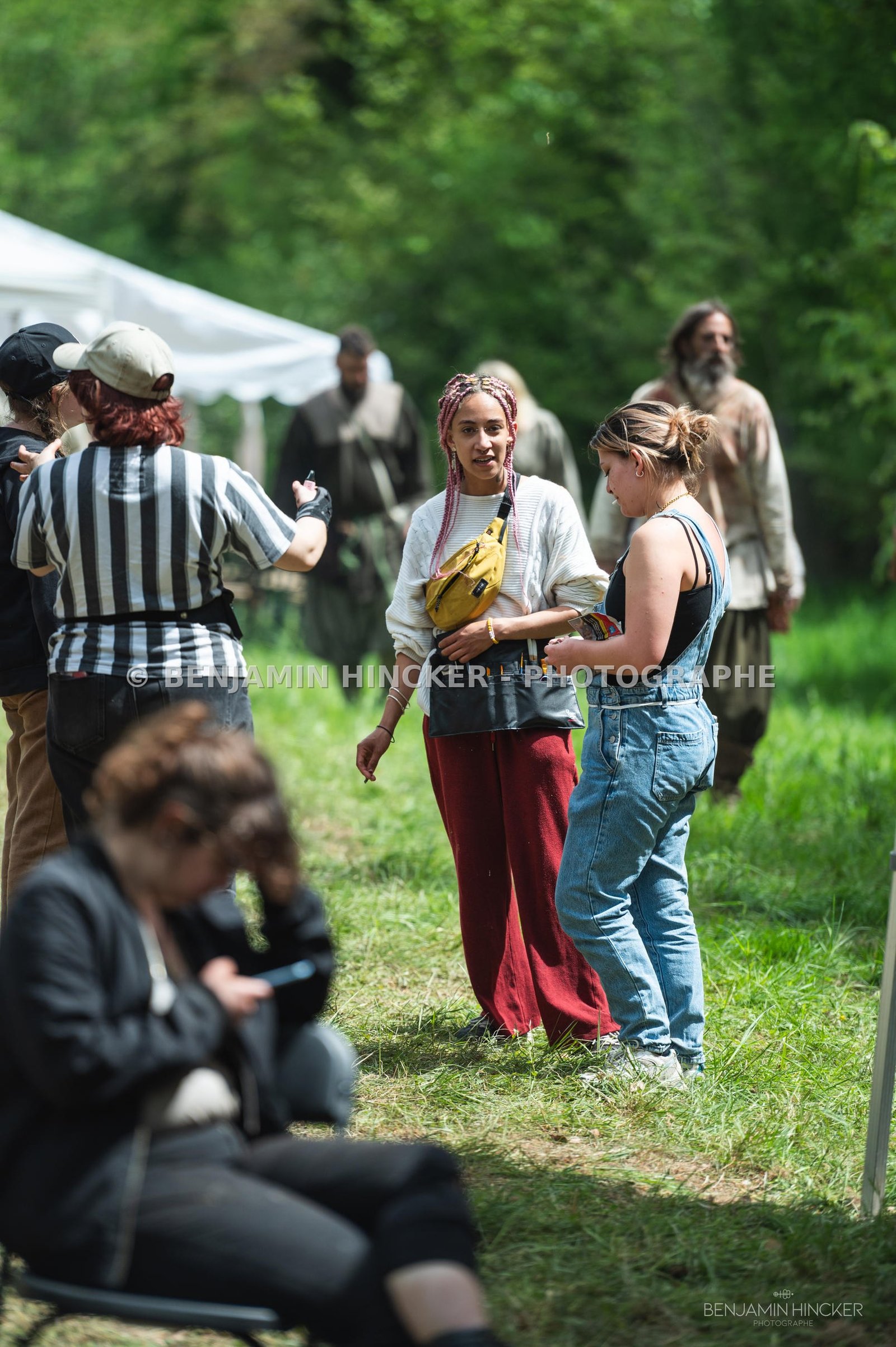 REPORTAGE - On set with BLUE MOUNT FILMS for the movie "Les Larmes du Regret" — 12