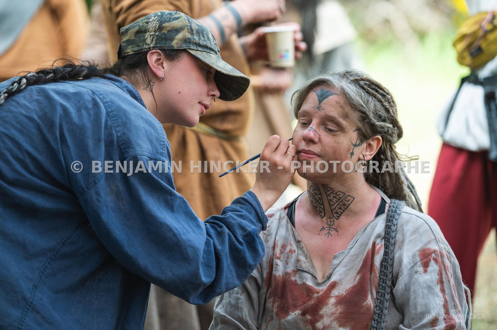 REPORTAGE - On set with BLUE MOUNT FILMS for the movie "Les Larmes du Regret" — 32