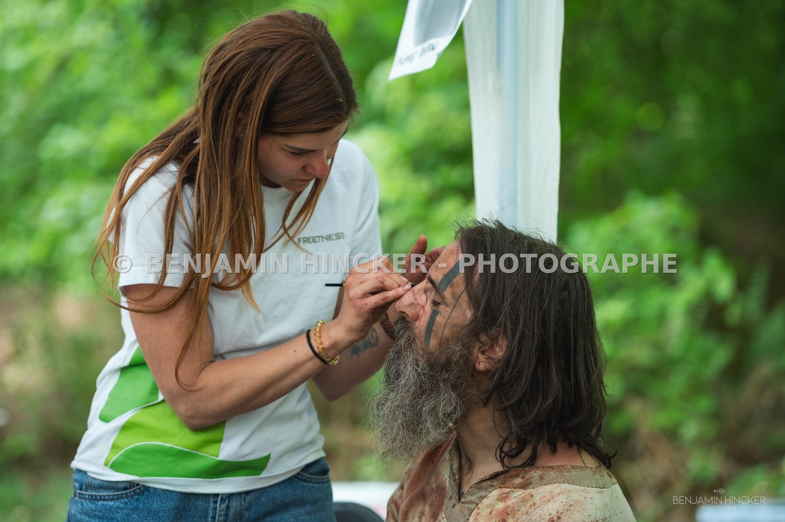 REPORTAGE - On set with BLUE MOUNT FILMS for the movie "Les Larmes du Regret" — 36